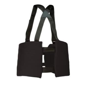 Preview: Kart Rippenweste JENA 2.0 schwarz Gr.XXS